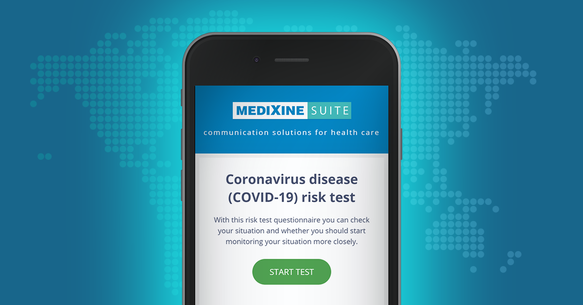 Medixine corona virus screen no text